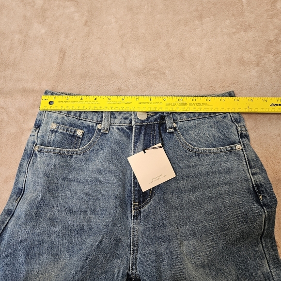Superdown Revolve Dylan Straight Denim Jean Size 27 - Picture 5 of 8